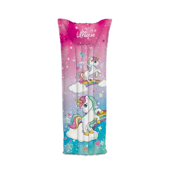 Unikornis felfújható gumimatrac 69x183cm - Mondo Toys