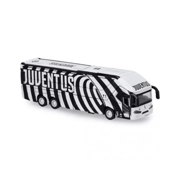 Juventus csapatbusz, hátrahúzós kisautó 1/50 - Mondo Motors