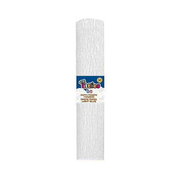 Krepp papír fehér színben 50x200cm