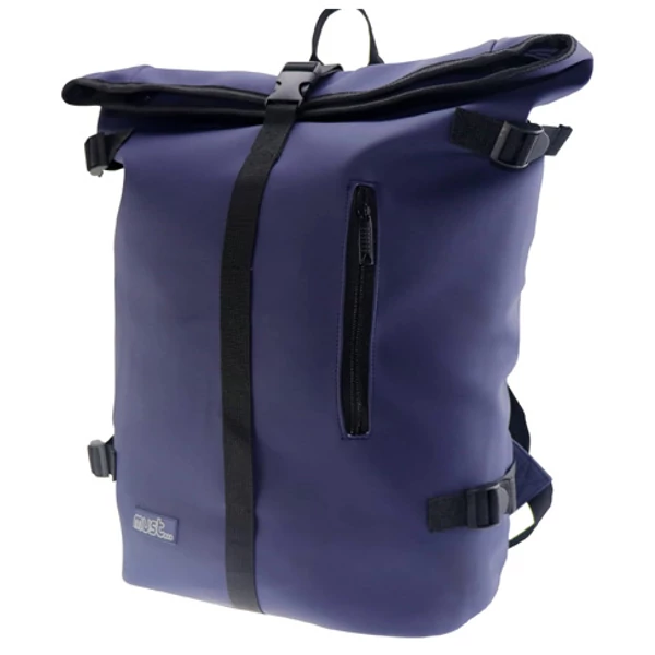 Must: Kék ergonomikus iskolatáska, hátizsák 30x13x52c