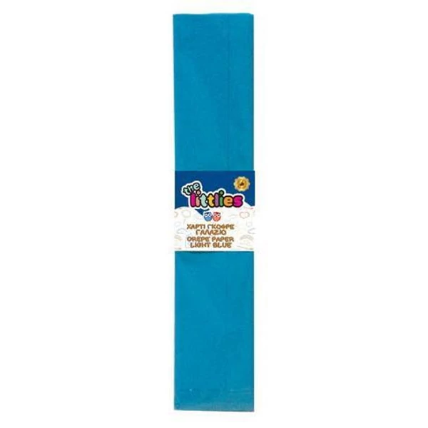 Kék krepp papír 50x200cm