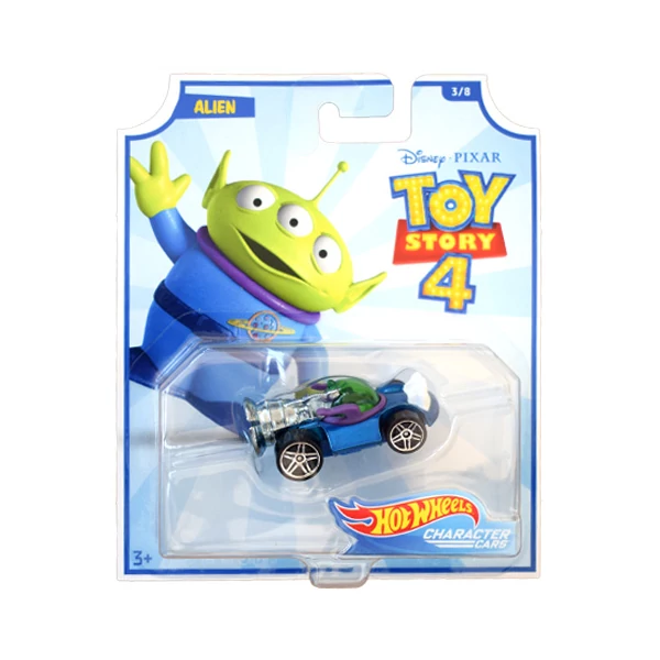 Hot Wheels Toy Story 4: űrlény kisautó 1/64 - Mattel