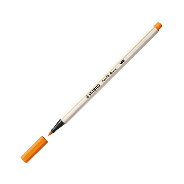 Stabilo: Pen 68 brush ecsetfilc narancssárga színben