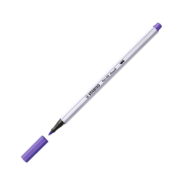 Stabilo: Pen 68 brush ecsetfilc ibolya színben