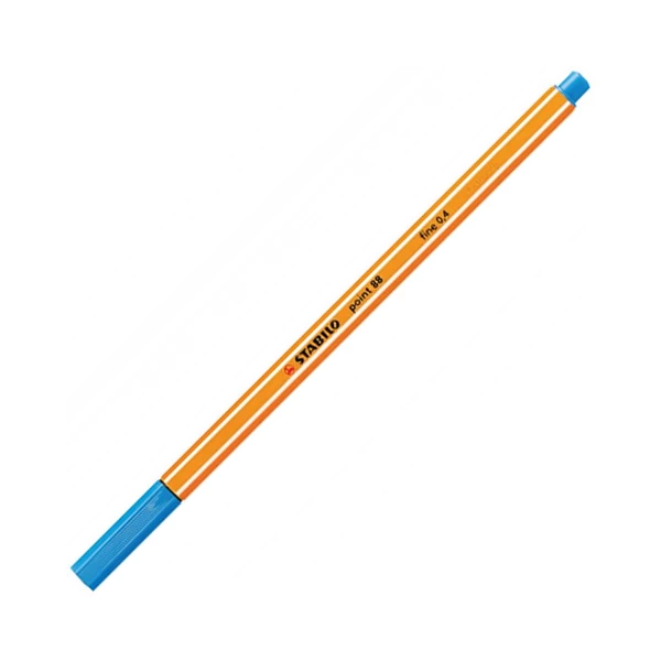 Stabilo: Point 88 tűfilc tengerkék színben 0,4mm