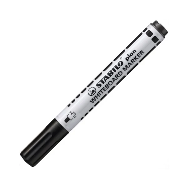 Stabilo: Plan WhiteBoard marker táblafilc fekete színben