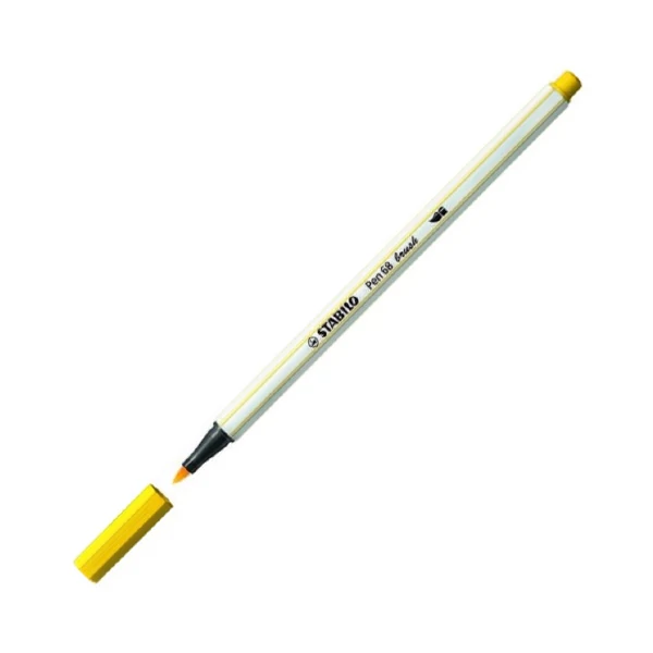 Stabilo: Pen 68 brush ecsetfilc sárga