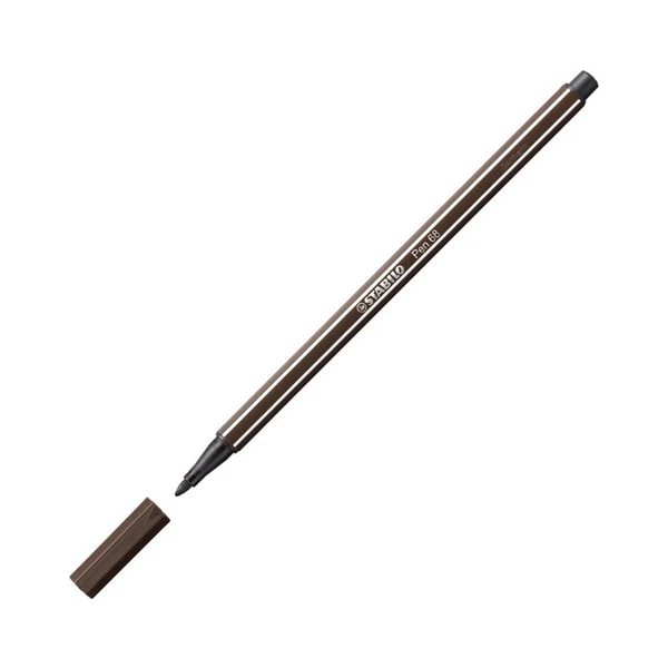 Stabilo: Pen 68 feketésbarna filctoll