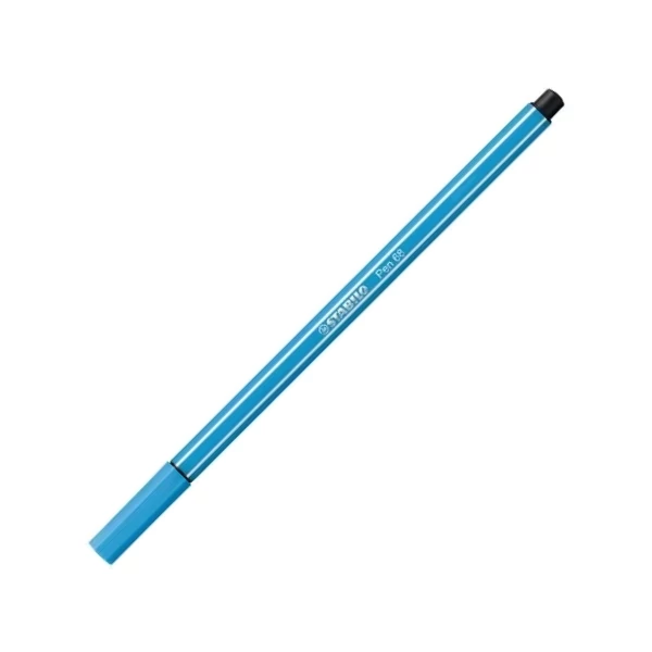 Stabilo: Pen 68 rostirón fluo kék színben 1mm-es