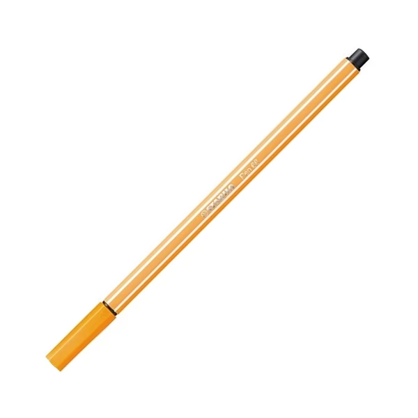 Stabilo: Pen 68 rostirón fluo narancssárga színben 1mm-es