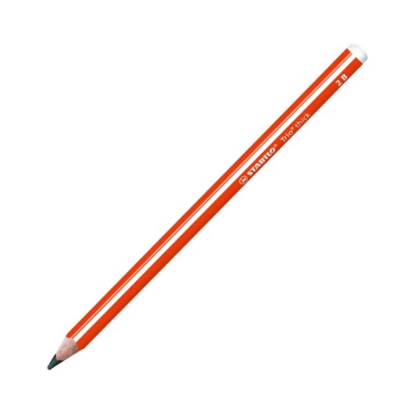 Stabilo: Trio Thick háromszögletű grafit ceruza narancssárga színben 2B