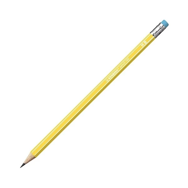 Stabilo: Sárga 160 RT grafit ceruza radírral HB