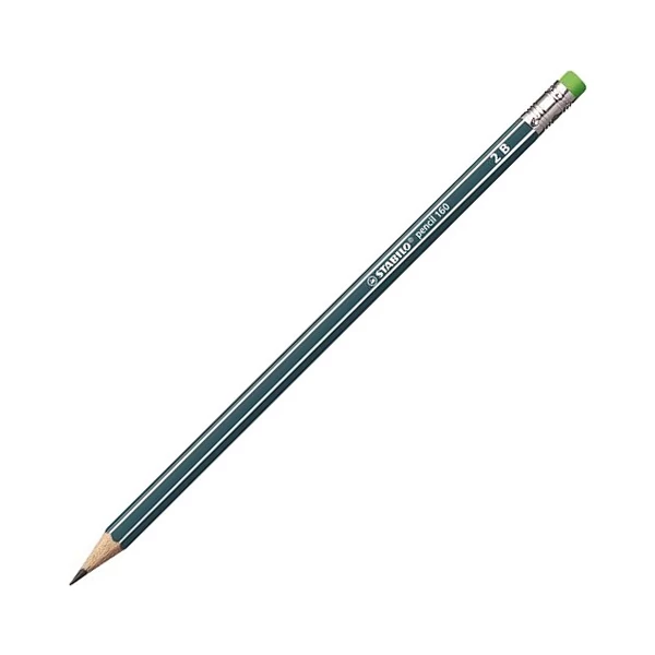 Stabilo: Petrol 160 RT grafit ceruza radírral 2B