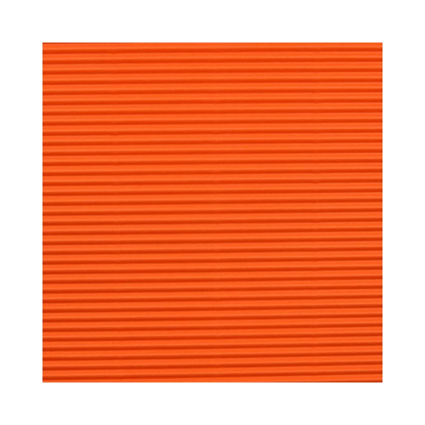 Narancssárga 3D dekor hullámkarton B2 50x70cm 1db