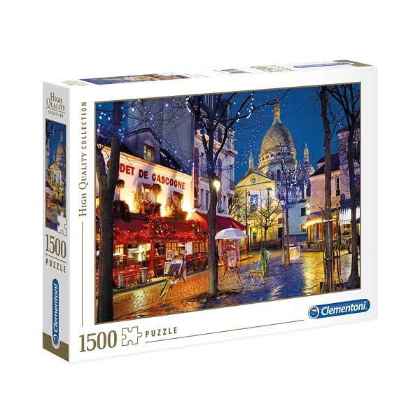 Montmartre - Párizs HQC 1500db-os puzzle - Clementoni