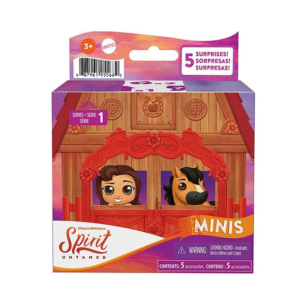 Szilaj: Pónik és barátaik pajtában meglepetés csomag - Mattel