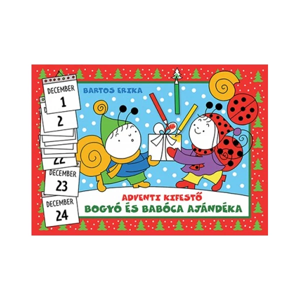 Bogyó és Babóca ajándéka - Adventi kifestő mesekönyv