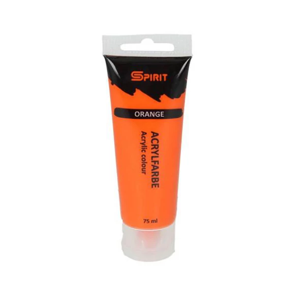 Spirit: Narancssárga akrilfesték 75ml-es