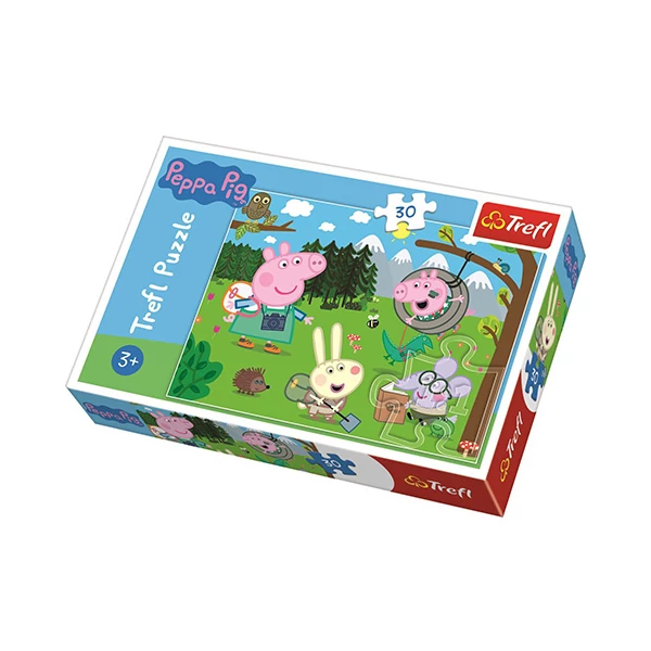 Peppa malac: Az erdő felfedezése puzzle 30db-os - Trefl