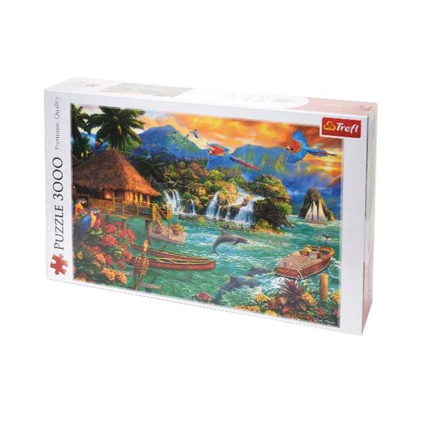 Élet a szigeten 3000db-os puzzle - Trefl