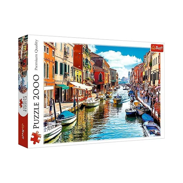 Murano-sziget Velence 2000db-os puzzle - Trefl