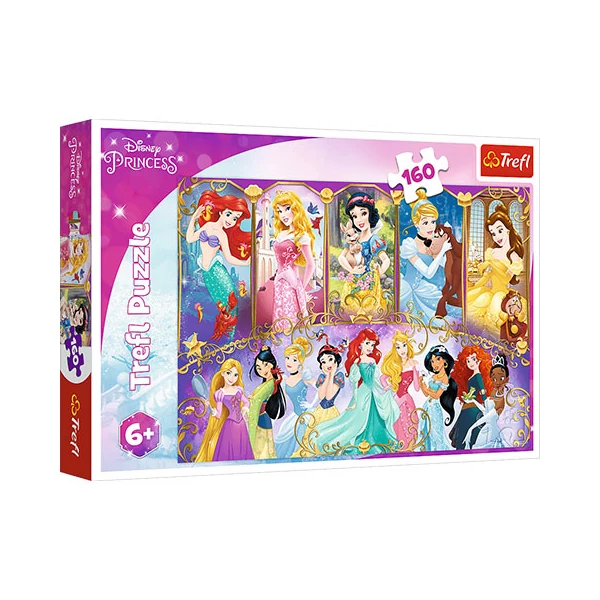 Disney Hercegnők: Portrék puzzle 160db-os - Trefl