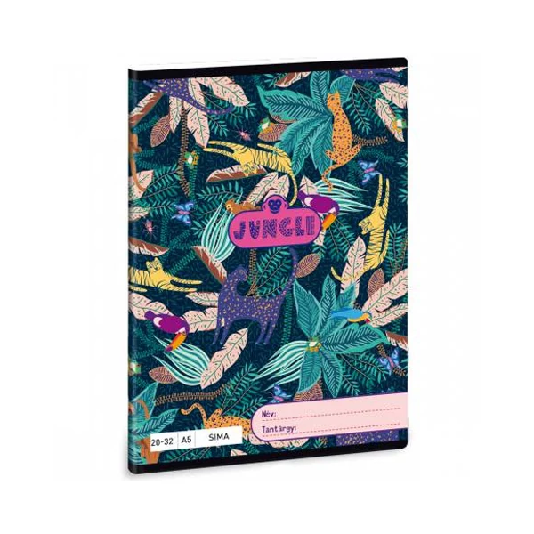 Ars Una: Jungle sima füzet A/5 20-32