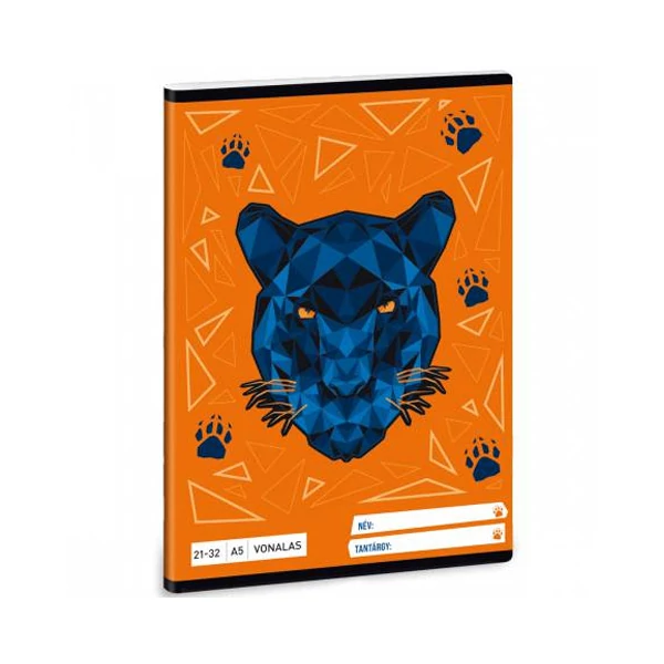 Ars Una: Black Panther vonalas füzet A/5 21-32