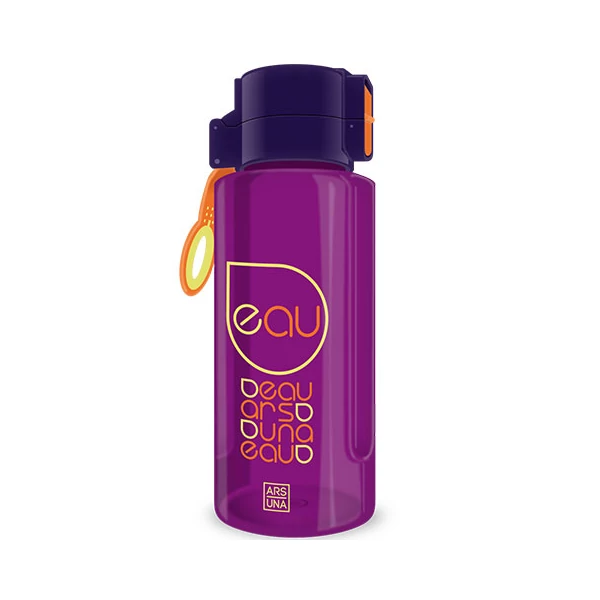 Ars Una: Kék és lila BPA mentes kulacs 650ml