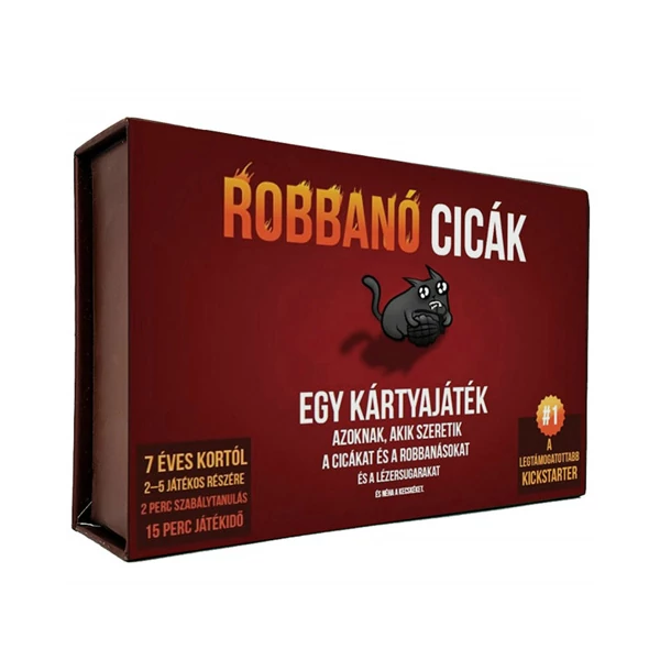 Robbanó cicák társasjáték