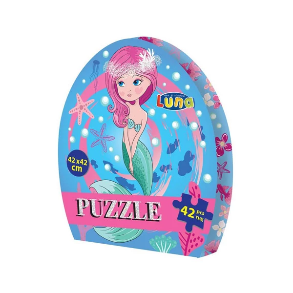 Hableányos puzzle 42db-os