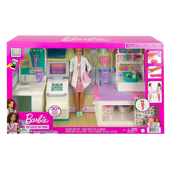 Barbie mobilklinika játékszett - Mattel