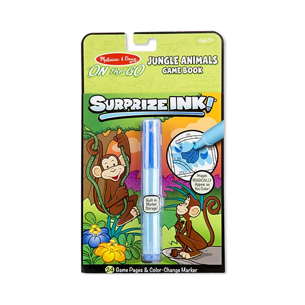 Dzsungelkaland úti színezőfüzet varázstollal - Melissa & Doug