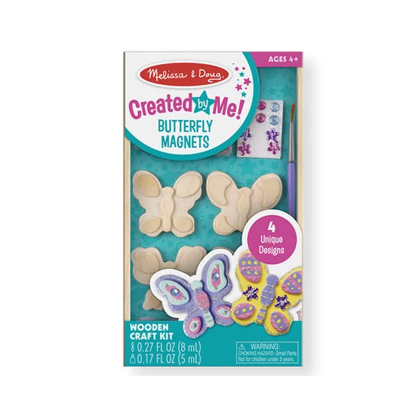 Pillangók fa hűtőmágnes készítő - Melissa & Doug
