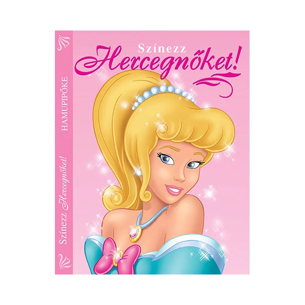 Színezz Hercegnőket! - Hamupipőke kifestő