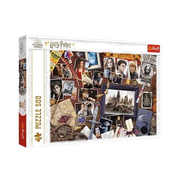 Harry Potter: Roxforti emlékek puzzle 500db-os puzzle - Trefl