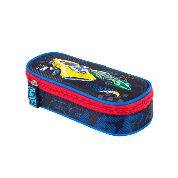 Hot Wheels kihajtható ovális tolltartó