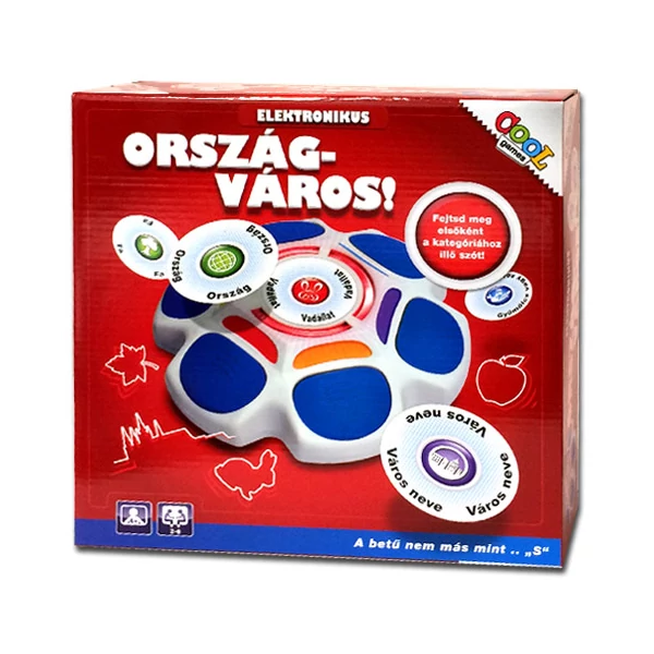 Ország-Város elektronikus társasjáték
