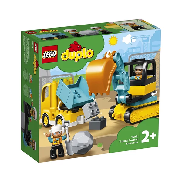 LEGO® DUPLO®: Teherautó és lánctalpas exkavátor (10931)