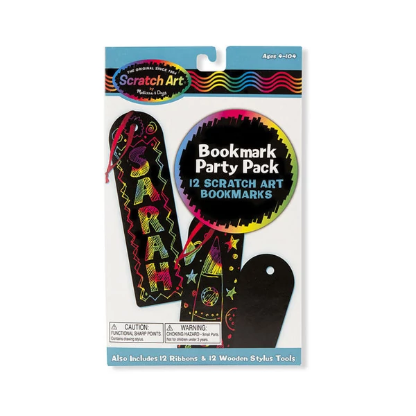 Party könyvjelző képkarcoló szett - Melissa & Doug