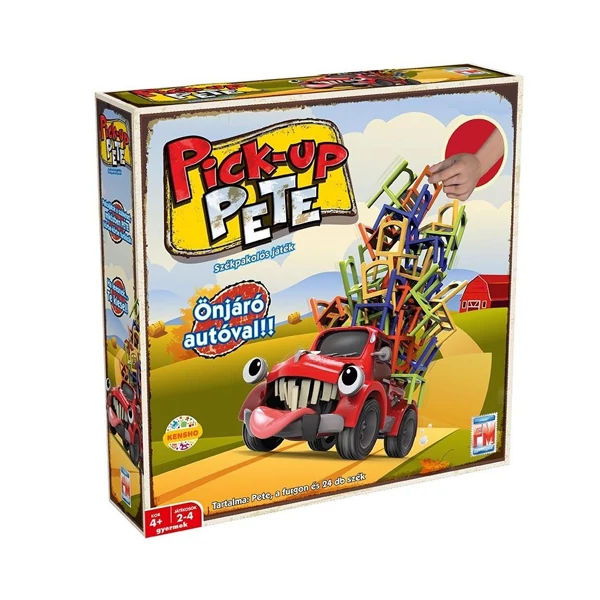 Pick-Up Pete székpakolós társasjáték