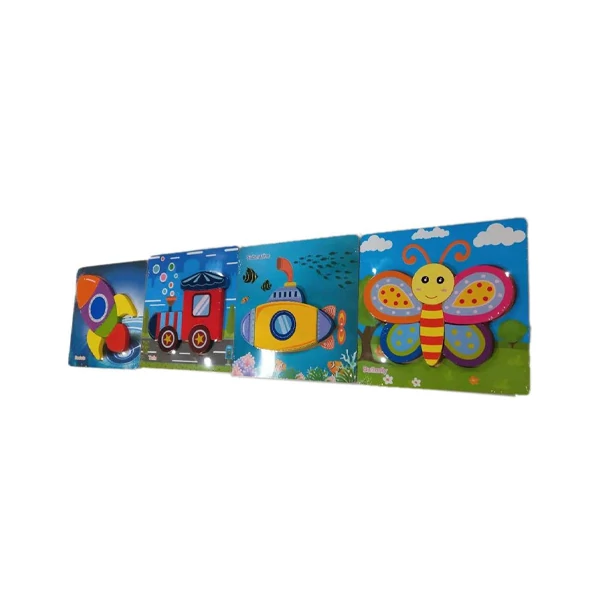 Fa puzzle többféle változatban