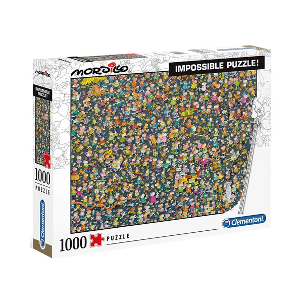 Mordillo Lehetetlen puzzle 1000db-os - Clementoni