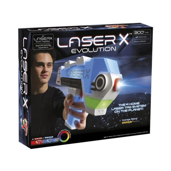 Laser-X Evolution játék lézerfegyver szimpla szett