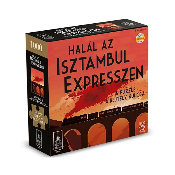 Halál az Isztambul expresszen puzzle rejtéllyel 1000db