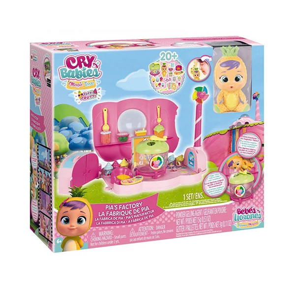 Cry Babies Magic Tears Tutti Frutti könnyes baba játékszett
