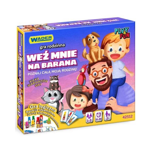 Play & Fun: Hop to Top - Ugorj a tetejére társasjáték