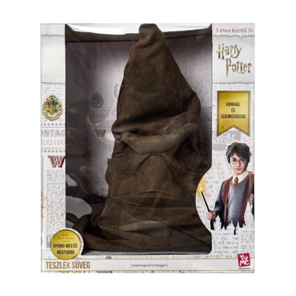 Harry Potter elektronikus beszélő és mozgó Teszlek süveg 43cm-es magyar nyelvű - YuMe