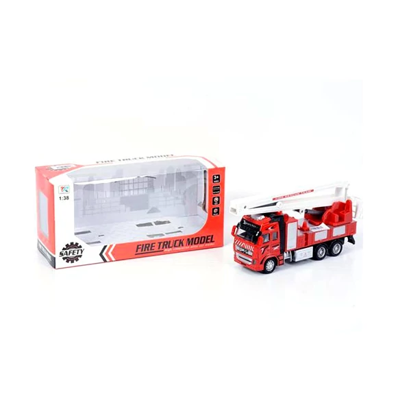 Darus tűzoltóautó fénnyel 1/38