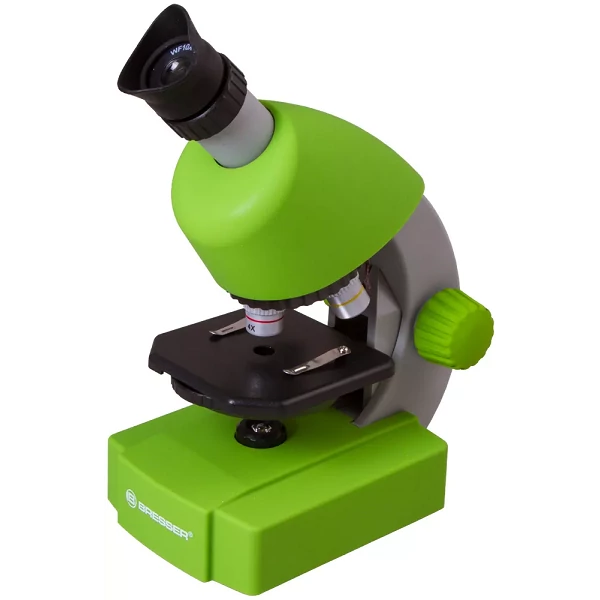 Bresser Junior 40x-640x mikroszkóp, zöld - 70124